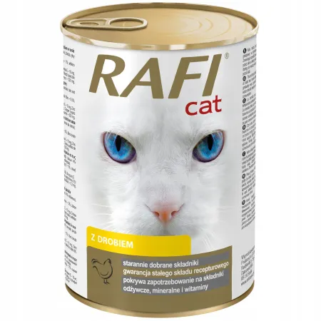 Karma Rafi Cat 415g KURCZAK Dolina Noteci KOT