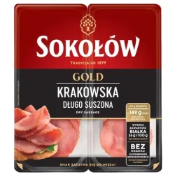 SOKOŁÓW GOLD KRAKOWSKA SUCHA DŁUGO PODSUSZANA 2x50g 100g