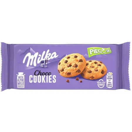 MILKA PIEGUSKI CIASTKA PIEGUSKI Z CZEKOLADĄ ciasteczka CHOCO COOKIES 135g