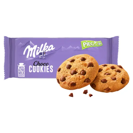 MILKA PIEGUSKI CIASTKA PIEGUSKI Z CZEKOLADĄ ciasteczka CHOCO COOKIES 135g