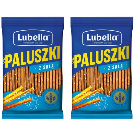 2x LUBELLA PALUSZKI Z SOLĄ 70g