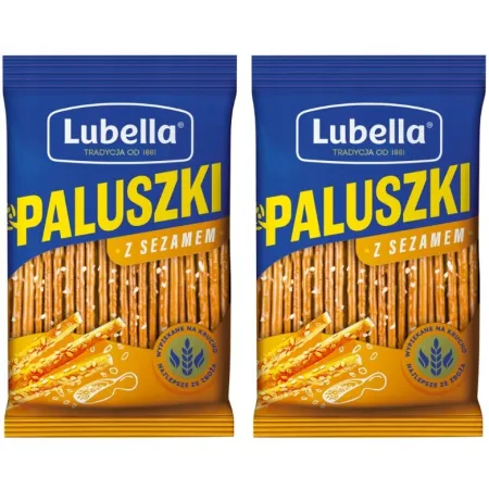 2x LUBELLA PALUSZKI Z SEZAMEM 70g