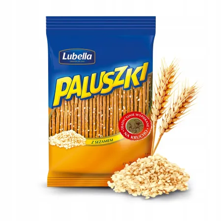 2x LUBELLA PALUSZKI Z SEZAMEM 70g