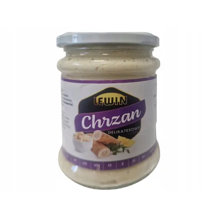 CHRZAN DELIKATESOWY TARTY LEWIN 250g
