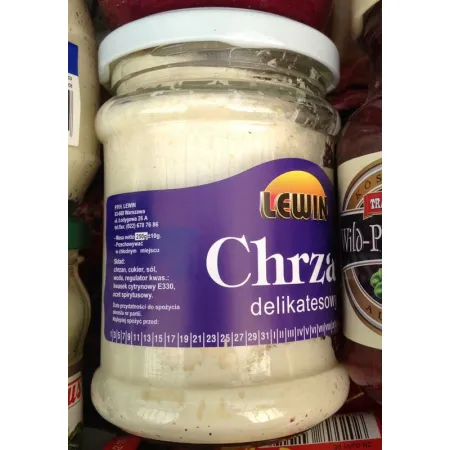 CHRZAN DELIKATESOWY TARTY LEWIN 250g