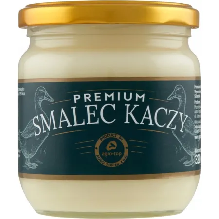 AGRO-TOP SMALEC KACZY PREMIUM słoik 320g