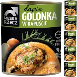 MĘSKA RZECZ GOLONKA W KAPUŚCIE danie gotowe 830g STOCZEK 6x830g zgrzewka