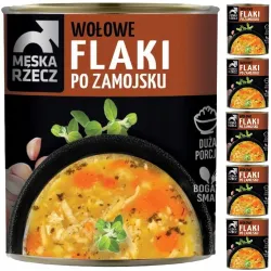 MĘSKA RZECZ FLAKI PO ZAMOJSKU danie gotowe 830g STOCZEK 6x830g zgrzewka