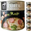 MĘSKA RZECZ ZUPA ŻUREK Z KIEŁBASĄ danie gotowe 6x830g zgrzewka