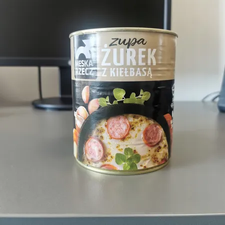 MĘSKA RZECZ ZUPA ŻUREK Z KIEŁBASĄ danie gotowe 6x830g zgrzewka