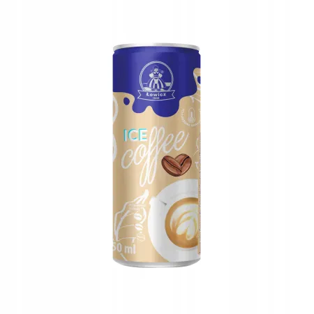 KAWA MROŻONA ICE COFFEE Łowicz 250ML PUSZKA