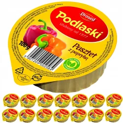 DROSED Pasztet drobiowy z papryką 100g x 15 KARTON