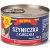 MK SZYNECZKA Z KURCZAKA 165G puszka konserwa Zawartość mięsa 72%