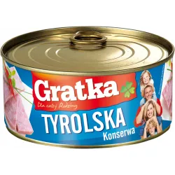 GRATKA Konserwa TYROLSKA Sokołów TYROLESE 300g