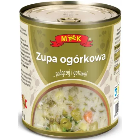 MK Zupa OGÓRKOWA 800g puszka danie gotowe