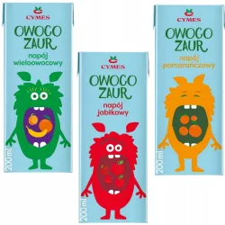 CYMES NAPÓJ MIX SMAKÓW 27 x 200 ml karton zgrzewka