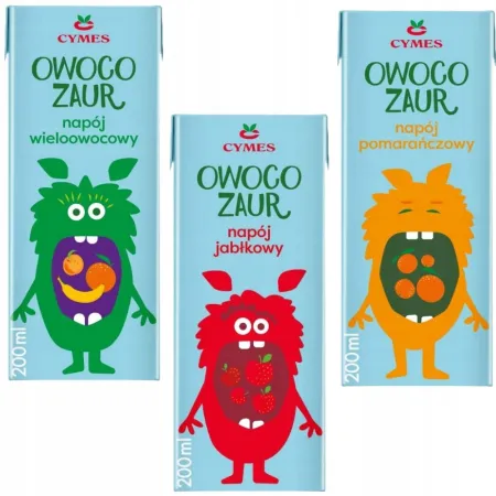 CYMES NAPÓJ MIX SMAKÓW 27 x 200 ml karton zgrzewka