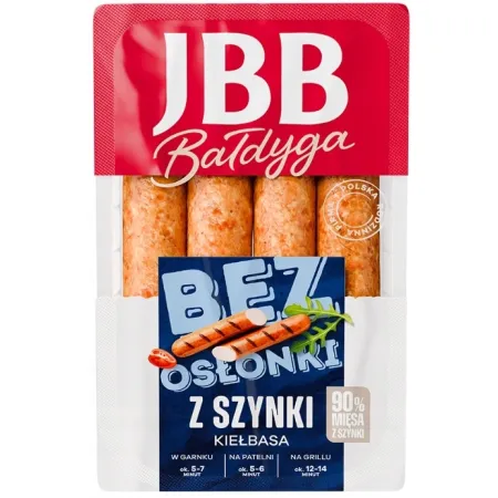 JBB KIEŁBASA Z SZYNKI BEZ OSŁONKI 850g