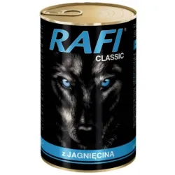 Karma dla psa Rafi Classic puszka 1240 g jagnięcina
