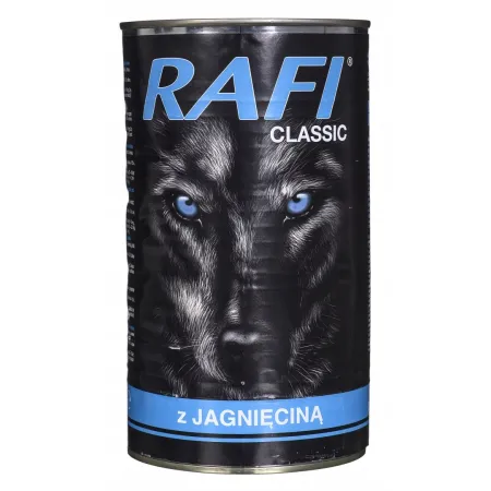 Karma dla psa Rafi Classic puszka 1240 g jagnięcina