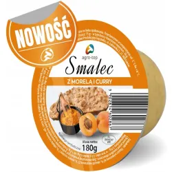 AGRO-TOP SMALEC SMAKOWY Z MORELĄ I CURRY 180g kubek