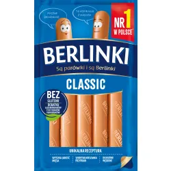PARÓWKI BERLINKI CLASSIC 225G