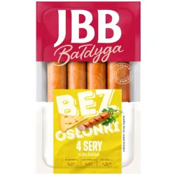 JBB KIEŁBASA 4 SERY BEZ OSŁONKI ok 680g