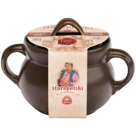 Agro-Top Smalec STAROPOLSKI ze Skwarkami 350g GARNEK
