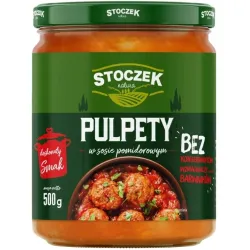 STOCZEK PULPETY W SOSIE POMIDOROWYM 500g - danie gotowe słoik