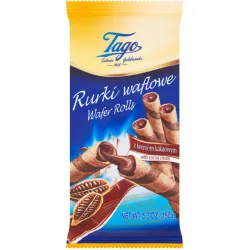 Tago Rurki waflowe z kremem kakaowym 150g