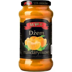 MK Dżem MANDARYNKOWY 315g o obniżonej zawartości cukru