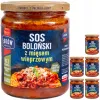 ŁUKÓW SOS BOLOŃSKI z mięsem wieprzowym 475g słoik x6