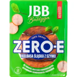 JBB KIEŁBASA ŚLĄSKA Z SZYNKI ZERO-E bez konserwantów 350G
