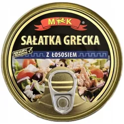 MK Sałatka Grecka z Łososiem puszka 150g