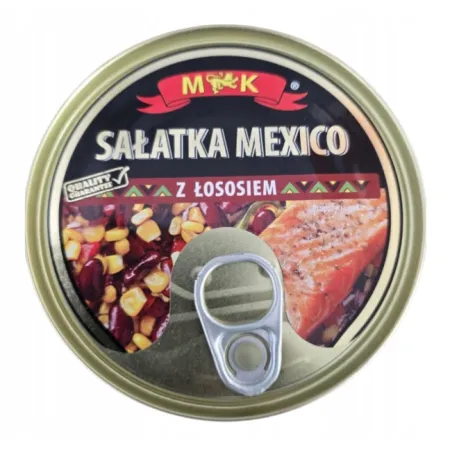 MK Sałatka MEXICO Meksykańska z Łososiem 150g MK