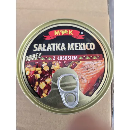 MK Sałatka MEXICO Meksykańska z Łososiem 150g MK
