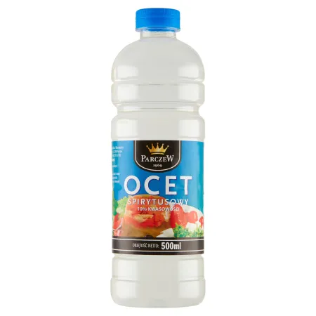 PARCZEW Ocet spirytusowy 10% kwasowości PET 500 ml 0,5l