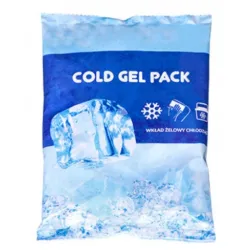 WKŁAD Kompres żelowy chłodzący COLD PACK 15 cm x 21 cm 480 ml