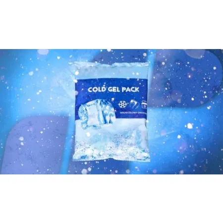 WKŁAD Kompres żelowy chłodzący COLD PACK 15 cm x 21 cm 480 ml