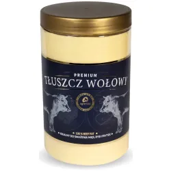 AGRO-TOP TŁUSZCZ WOŁOWY PREMIUM 1KG ZAKRĘCANY SŁOIK PET
