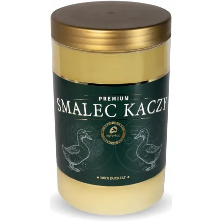 AGRO-TOP SMALEC KACZY PREMIUM 1KG ZAKRĘCANY SŁOIK PET