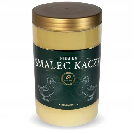 AGRO-TOP SMALEC KACZY PREMIUM 1KG ZAKRĘCANY SŁOIK PET
