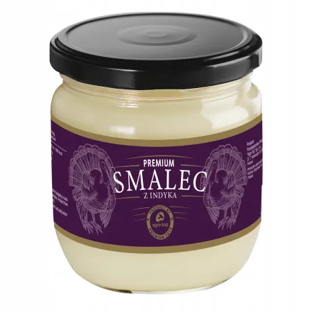 AGRO-TOP SMALEC Z INDYKA PREMIUM słoik 320g