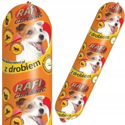 RAFI CLASSIC Karma z drobiem BATON 1000g 1kg x18