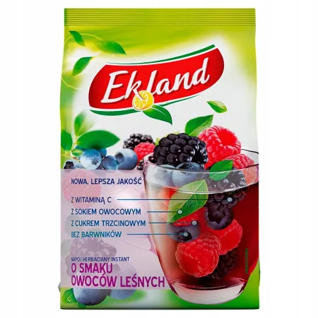 Ekland Napój herbaciany instant owoce leśne 300 g