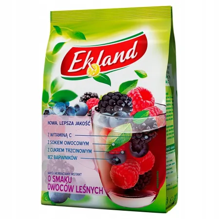 Ekland Napój herbaciany instant owoce leśne 300 g
