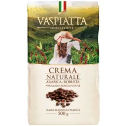 WŁOSKA KAWA ziarnista VASPIATTA CREMA NATURALE 500g