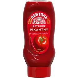 DAWTONA KETCHUP PIKANTNY Czysty skład 444g