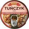 MK TUŃCZYK płatki w czerwonym sosie curry puszka 150g