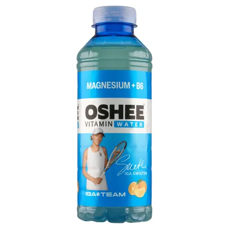 OSHEE VITAMIN VATER magnez+B6 cytryna pomarańcza butelka 555ml